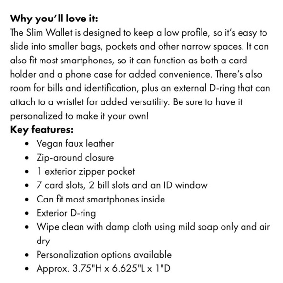 🚨Evergreen Plaid Slim Wallet - Picture 2 of 3